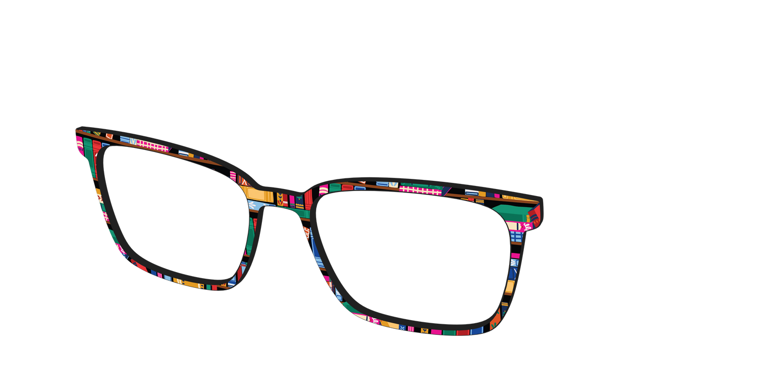 The Book Club - Angle Top Image - Pair Eyewear