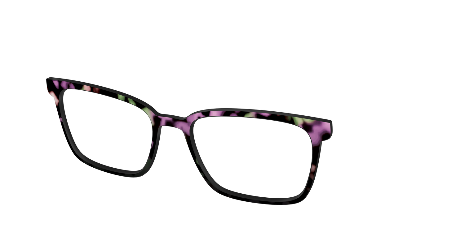 The Boysenberry Tortoise - Angle Top Image - Pair Eyewear