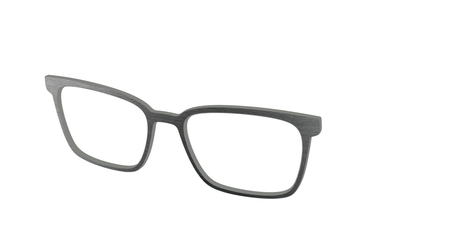 The Brushed Nickel - Angle Top Image - Pair Eyewear
