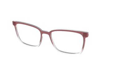 The Burgundy Gradient Crystal - Angle Top Thumbnail - Pair Eyewear