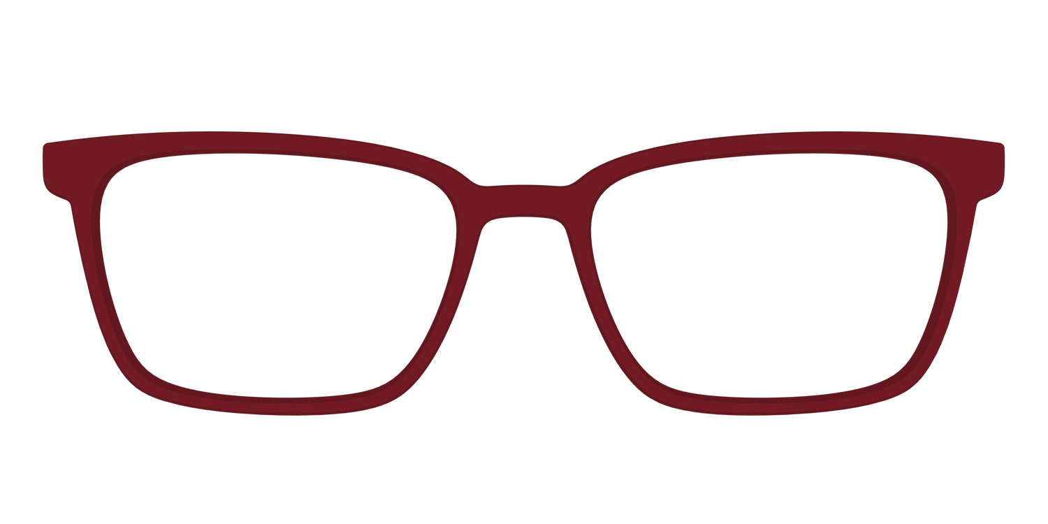 The Burgundy - Front Top Image - Pair Eyewear