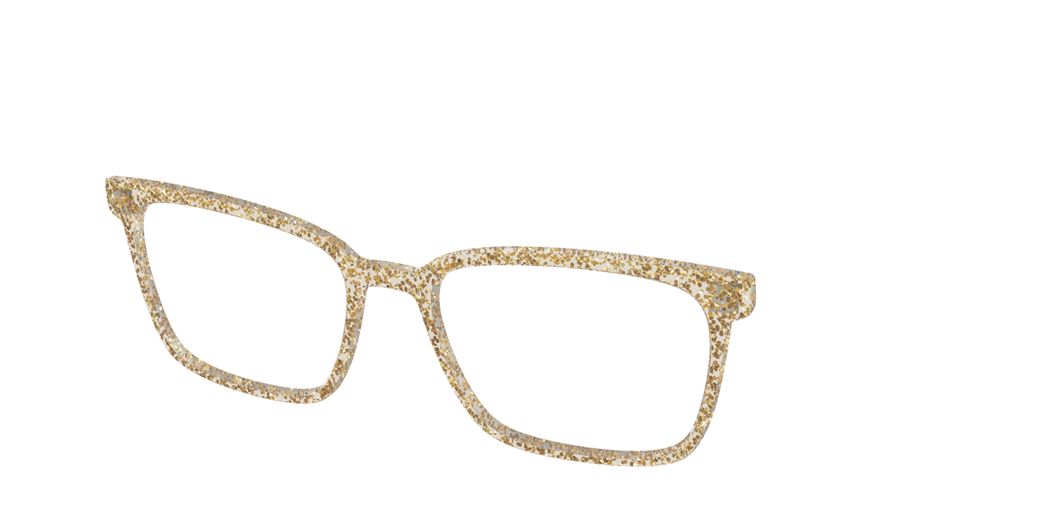 The Champagne Sparkle - Angle Top Image - Pair Eyewear