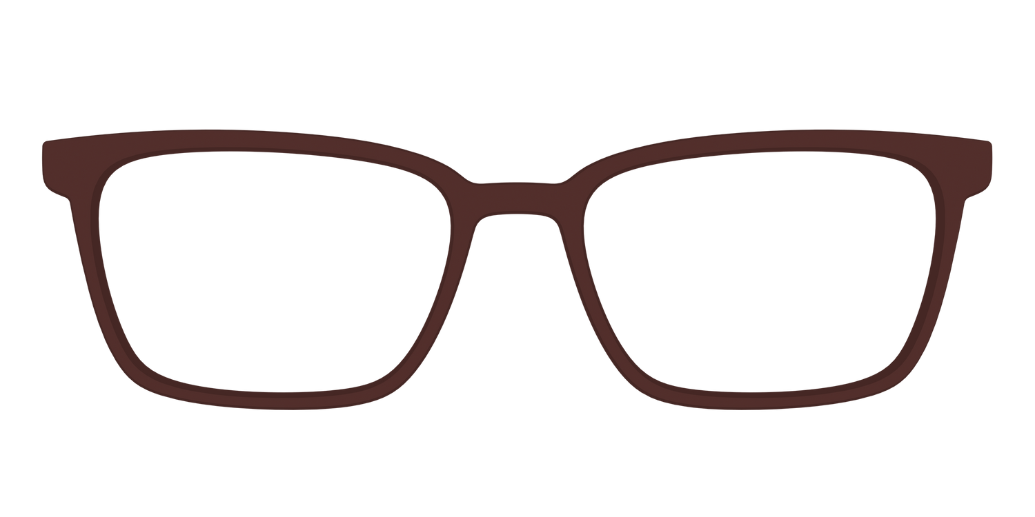 The Chocolate - Front Top Image - Pair Eyewear