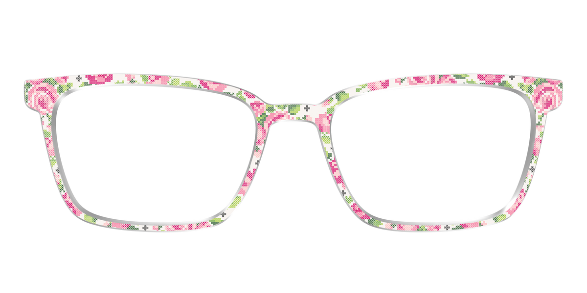 The Cross-Stitch Petals - Front Top Image - Pair Eyewear