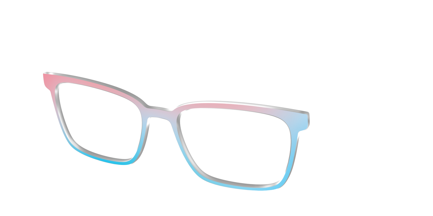 The Daybreak Ombre - Angle Top Image - Pair Eyewear