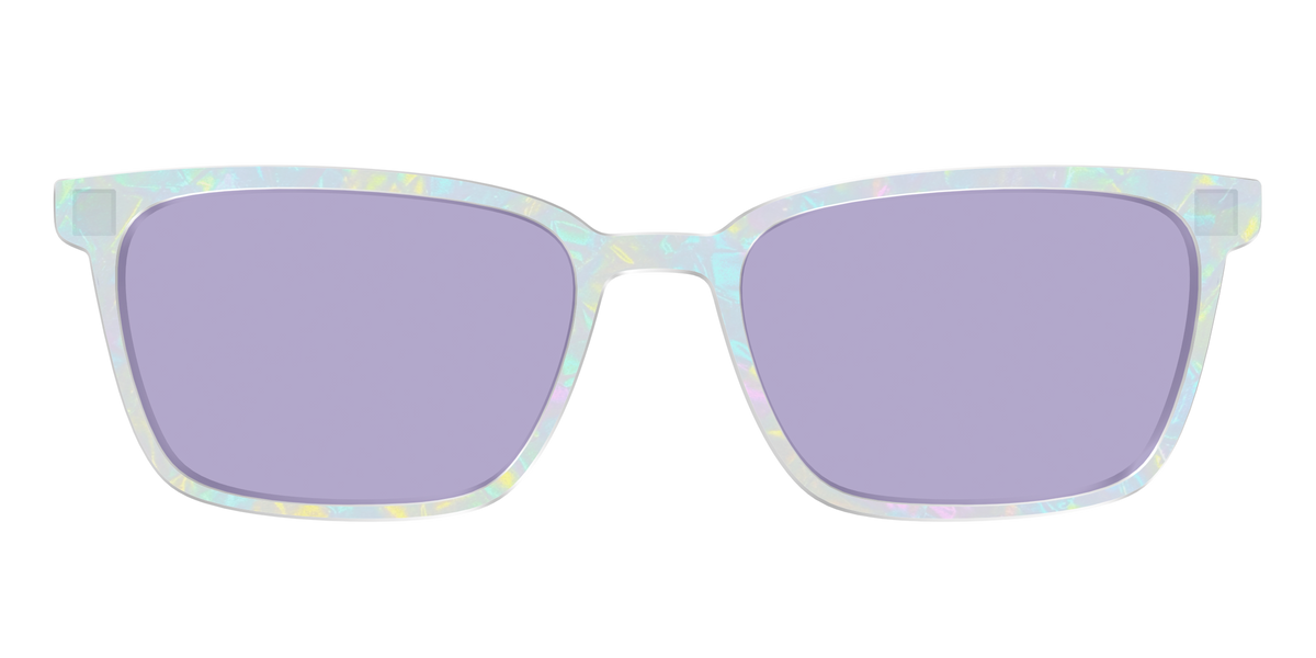 The Dazzling Opal with Celestial Purple Lens - Front Top Image - Pair Eyewear