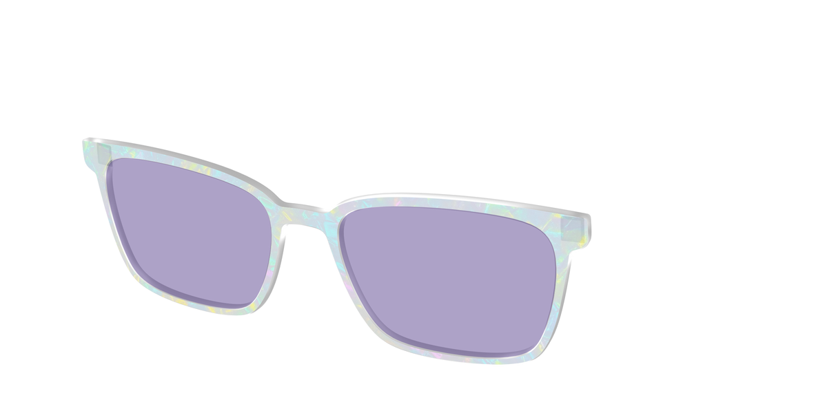 The Dazzling Opal with Celestial Purple Lens - Angle Top Image - Pair Eyewear