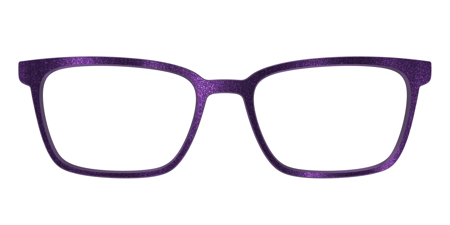 The Deep Purple Shimmer - Front Top Image - Pair Eyewear