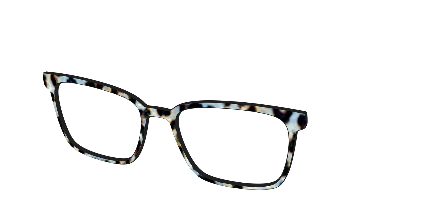 The Earl Grey Tortoise - Angle Top Image - Pair Eyewear