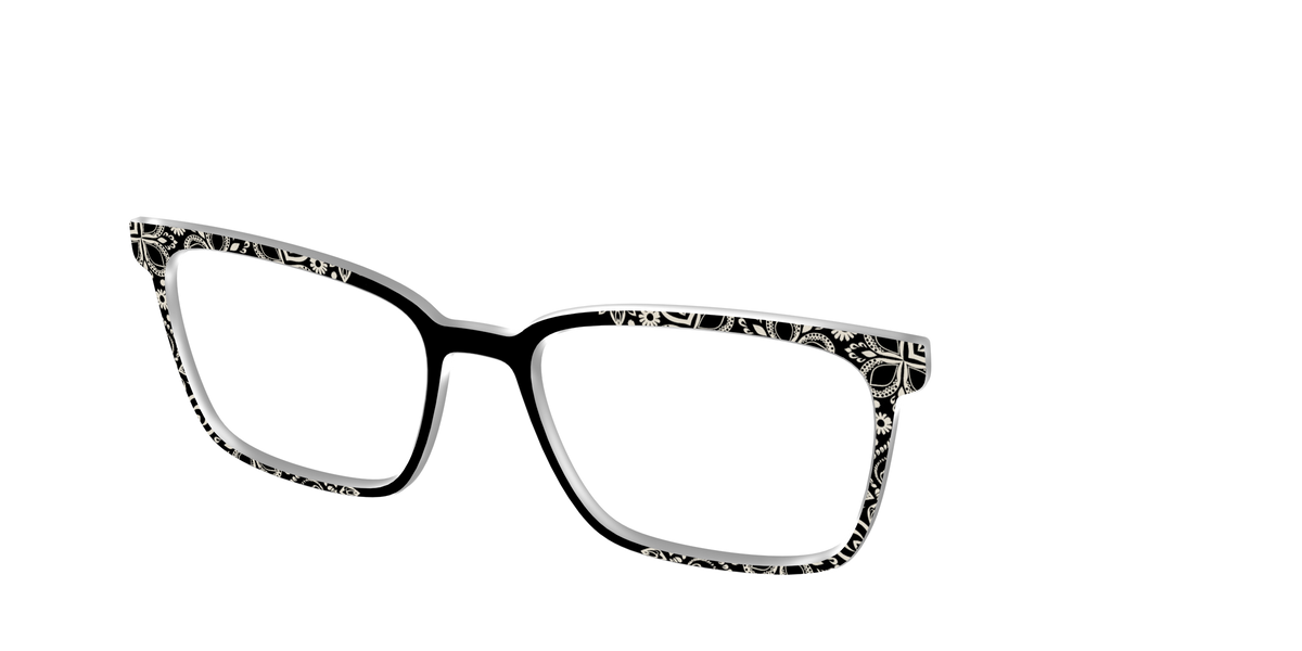 The Ecru Embroidery - Angle Top Image - Pair Eyewear