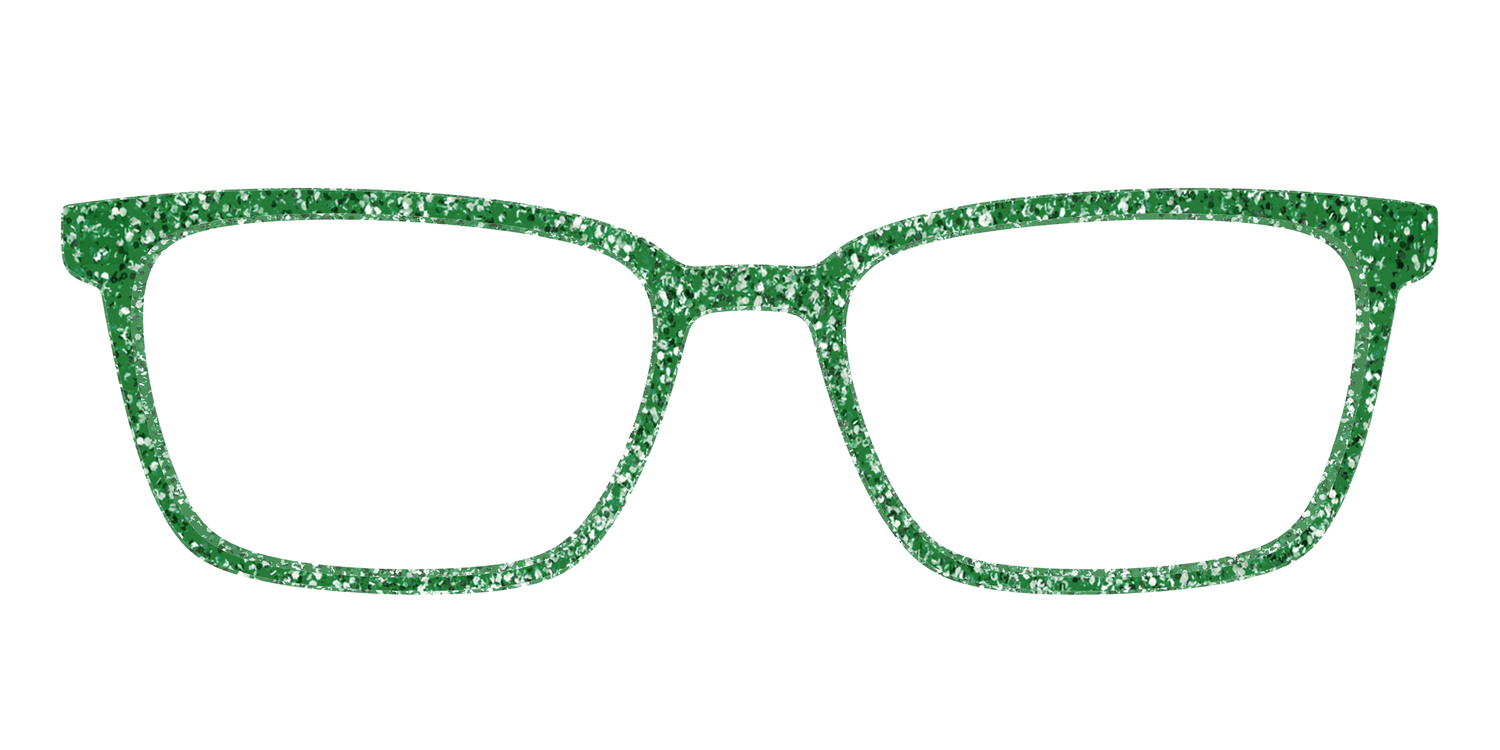 The Emerald Sparkle - Front Top Image - Pair Eyewear