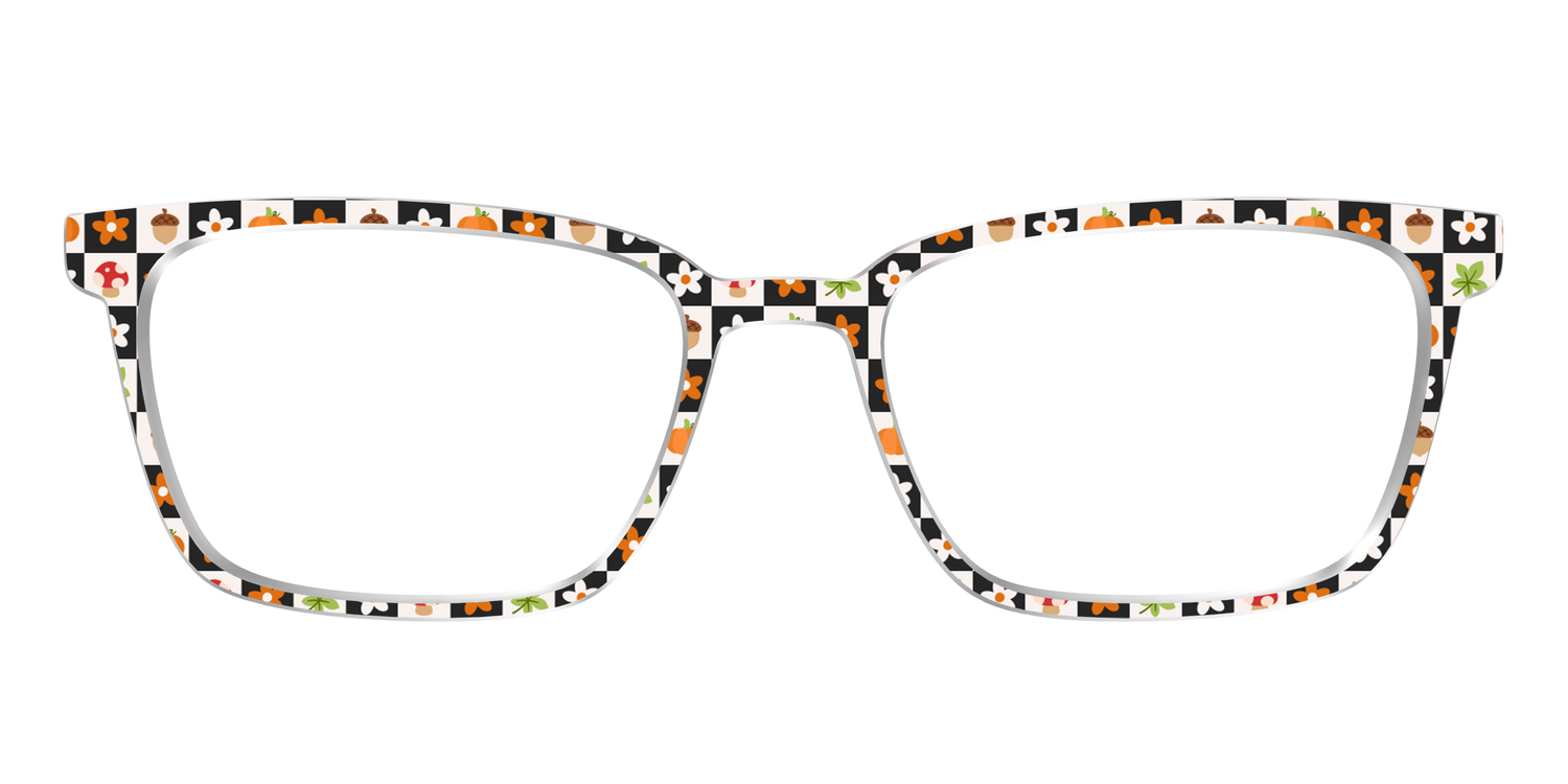 The Fall Festive Check - Front Top Image - Pair Eyewear