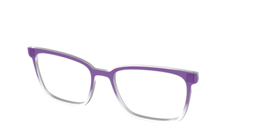The Grape Gradient Crystal - Angle Top Thumbnail - Pair Eyewear