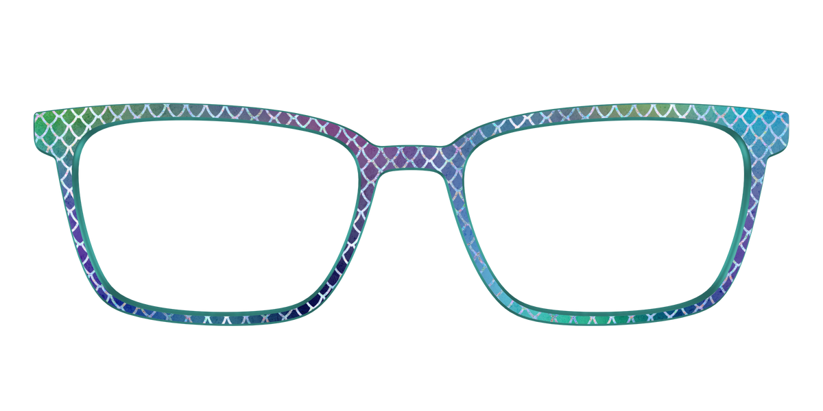 The Holographic Dragon Scales - Front Top Image - Pair Eyewear