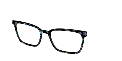 The Holographic Snowflakes - Angle Top Thumbnail - Pair Eyewear
