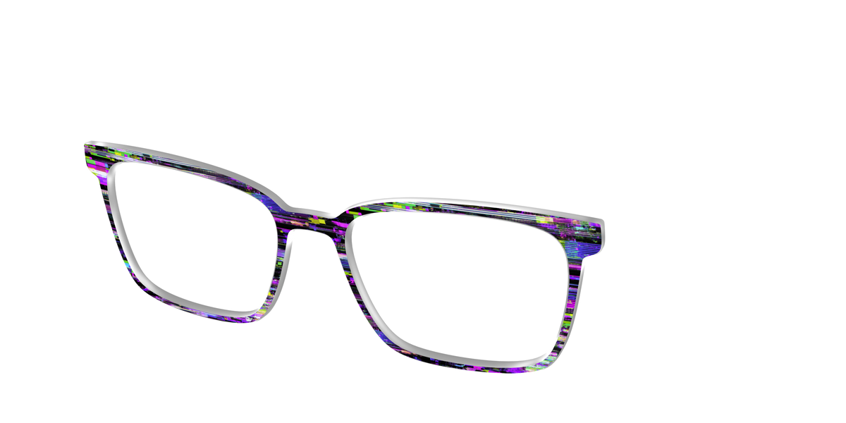 The Horror Film Glitch - Angle Top Image - Pair Eyewear