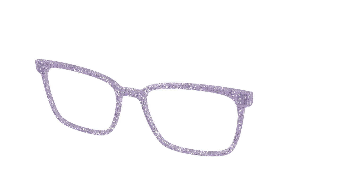 The Lavender Sparkle - Angle Top Image - Pair Eyewear