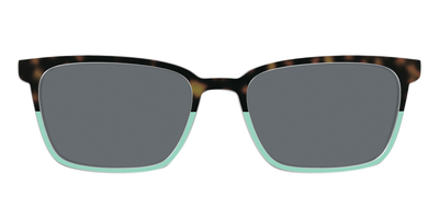 The Polarized Matcha Split Sun Top - Front Top Thumbnail - Pair Eyewear