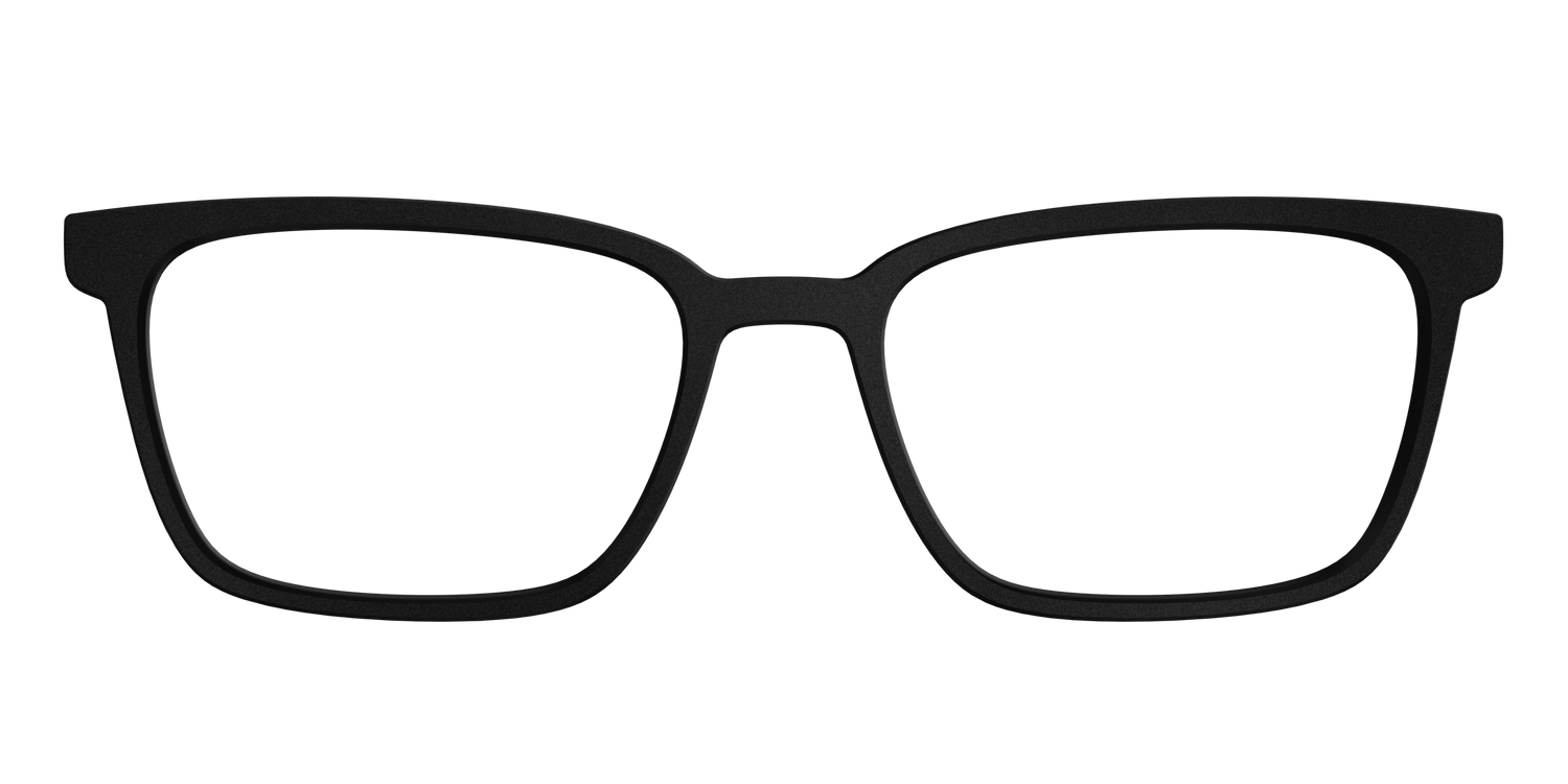 The Matte Black - Front Top Image - Pair Eyewear