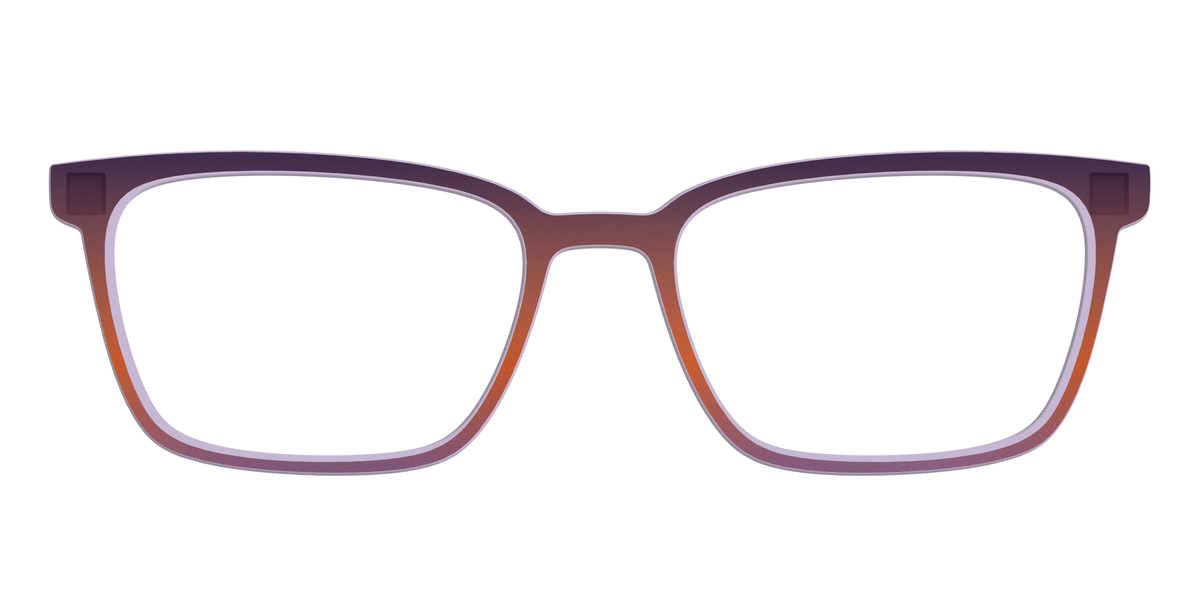 The Matte Midnight to Violet Gradient - Front Top Image - Pair Eyewear