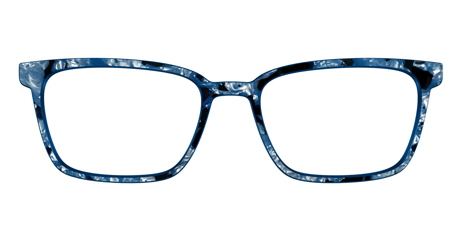 The Midnight Blue Pearl Tortoise - Front Top Image - Pair Eyewear