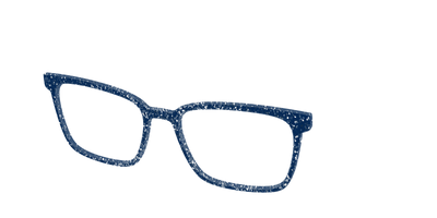 The Navy Sparkle - Angle Top Thumbnail - Pair Eyewear