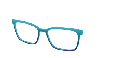 The Ocean Blue - Angle Top Thumbnail - Pair Eyewear