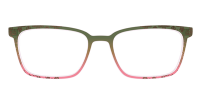 The Olive to Rose Trellis with Champagne Foil - Front Top Thumbnail - Pair Eyewear