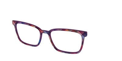 The Ombre Plaid - Angle Top Thumbnail - Pair Eyewear