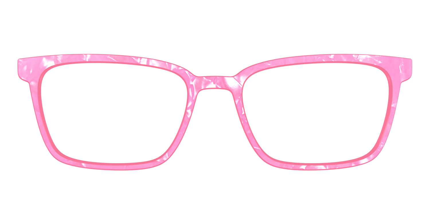 The Pink Tourmaline Pearl Marble - Front Top Image - Pair Eyewear