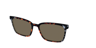 The Polarized Gray & Amber Tortoise Sun Top - Angle Top Thumbnail - Pair Eyewear