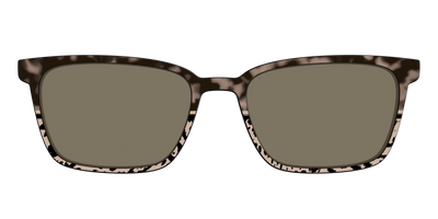 The Polarized Ink Blot Tortoise Split Sun Top - Front Top Thumbnail - Pair Eyewear