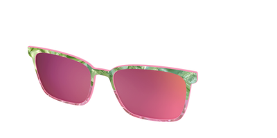 The Polarized Kiwi & Guava Pearl Sun Top - Angle Top Thumbnail - Pair Eyewear