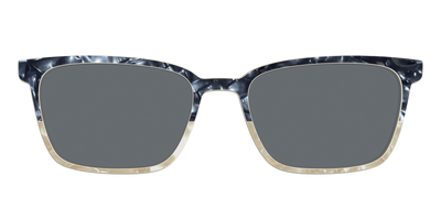 The Polarized Navy to Taupe Pearl Split Sun Top - Front Top Thumbnail - Pair Eyewear