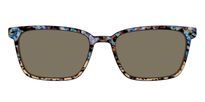 The Polarized Oasis Tortoise Split Sun Top - Front Top Thumbnail - Pair Eyewear