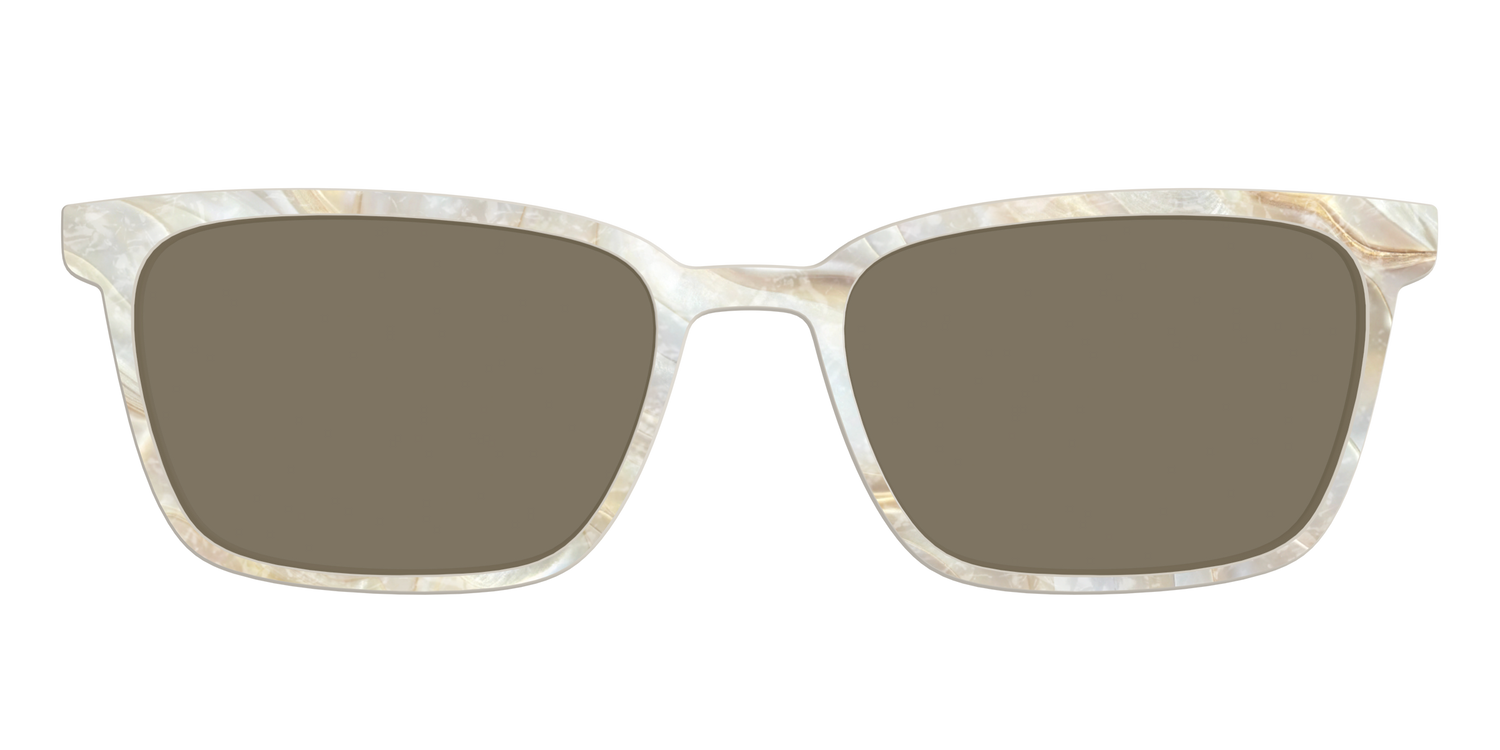 The Polarized Sandbar Pearl Sun Top - Front Top Image - Pair Eyewear
