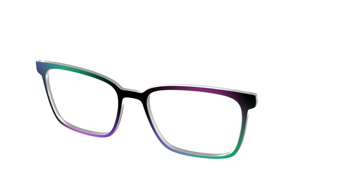 The Potion Gradient - Angle Top Image - Pair Eyewear