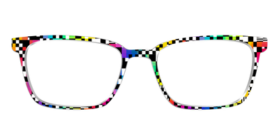 The Prismatic Check - Front Top Thumbnail - Pair Eyewear