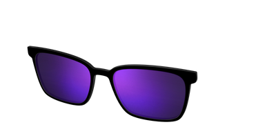The Polarized Purple Reflective Sun Top - Angle Top Thumbnail - Pair Eyewear