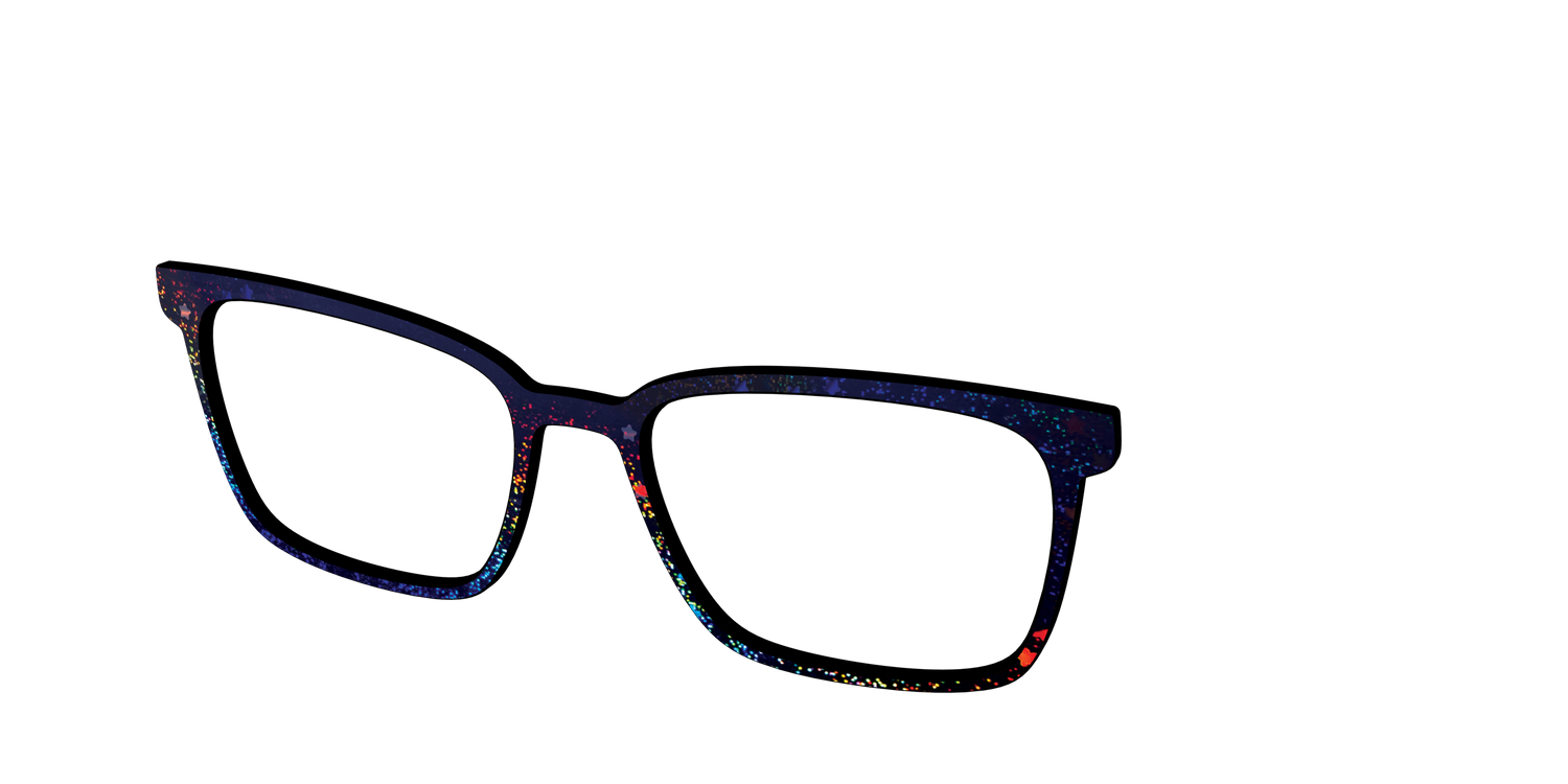 The Rainbow Disco - Angle Top Image - Pair Eyewear