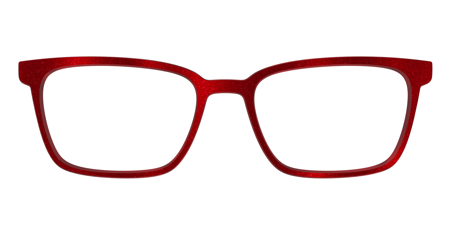 The Red Shimmer - Front Top Image - Pair Eyewear