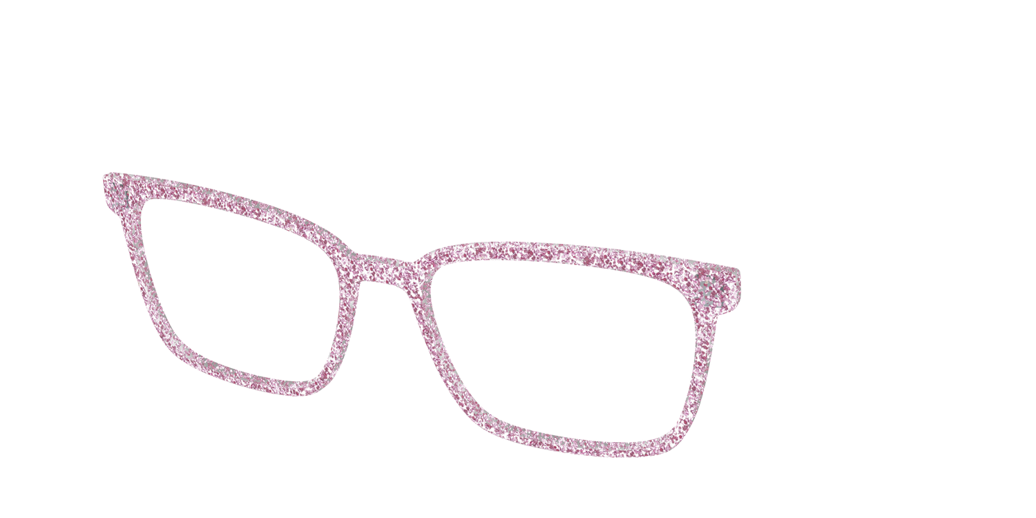 The Rose Gold Sparkle - Angle Top Image - Pair Eyewear