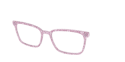 The Rose Gold Sparkle - Angle Top Thumbnail - Pair Eyewear