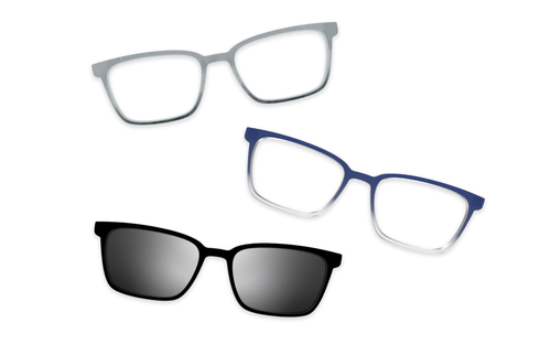 Silver Metal - Set - Pair Eyewear