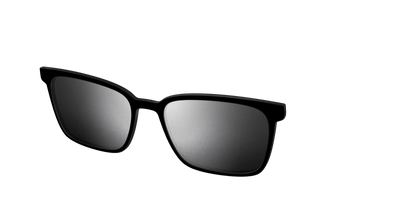 The Polarized Silver Reflective Sun Top - Angle Top Thumbnail - Pair Eyewear