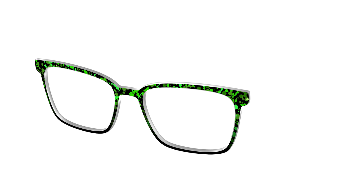 The Slime Splatter - Angle Top Image - Pair Eyewear