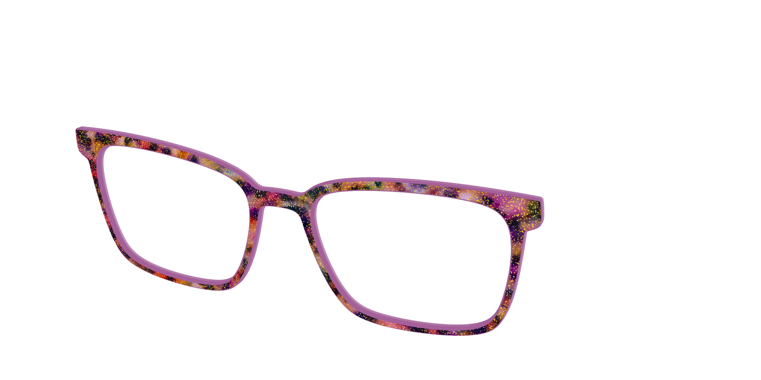 The Spooktacular Tortoise with Glitter - Angle Top Image - Pair Eyewear