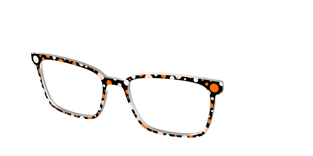 The Spooky Spots - Angle Top Image - Pair Eyewear
