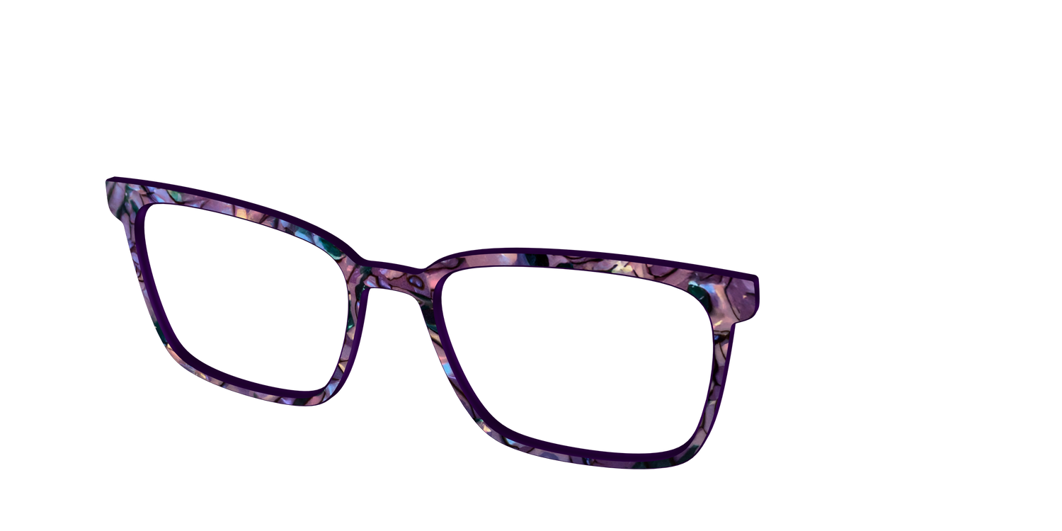The Thistle Pearl Shell - Angle Top Image - Pair Eyewear