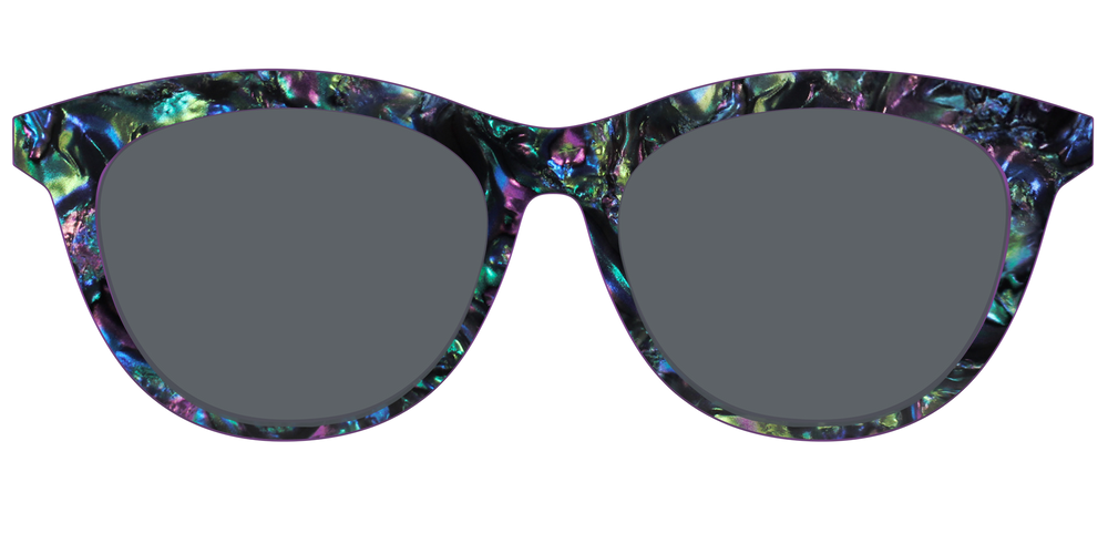 The Polarized Purple Tortoise Sun Top